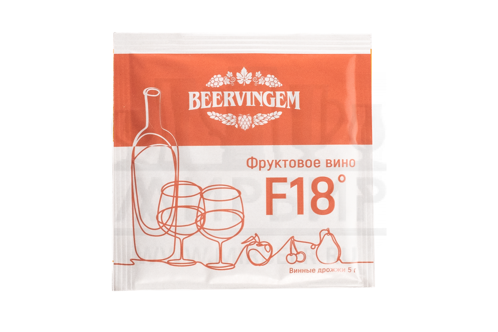 Винные дрожжи Beervingem "Fruit Wine F18", 5 г