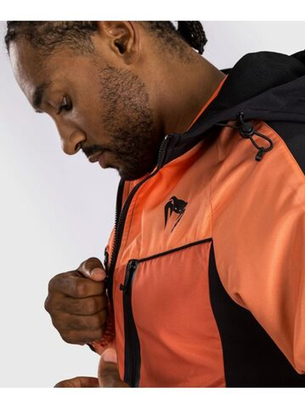 Ветровка спортивная Venum Laser 3.0 Black/Orange