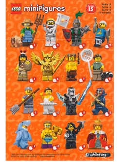 LEGO Minifigures series 15 серия 71011