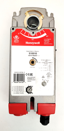 Привод заслонки Honeywell 10NM 24V S10010