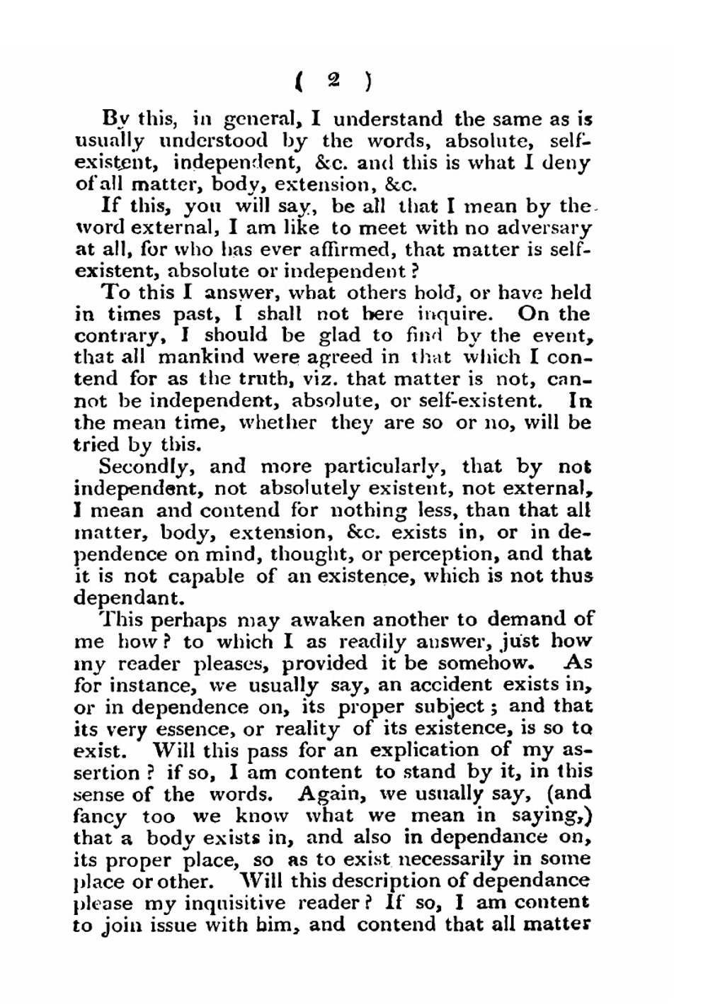 Metaphysical tracts by English philosophers of the eighteenth century. Consisting of 1. Clavis universalis; 2. A specimen of true philosophy, by Arthur Collier; 3. Conjecturae quaedam de sensu, motu, et idearum generatione; 4. An inquiry into the origin of human appetites and affections; 5. Man in quest of himself | Samuel Parr