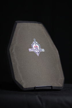 Бронепластина Бр5 (СВМПЭ + керамика)