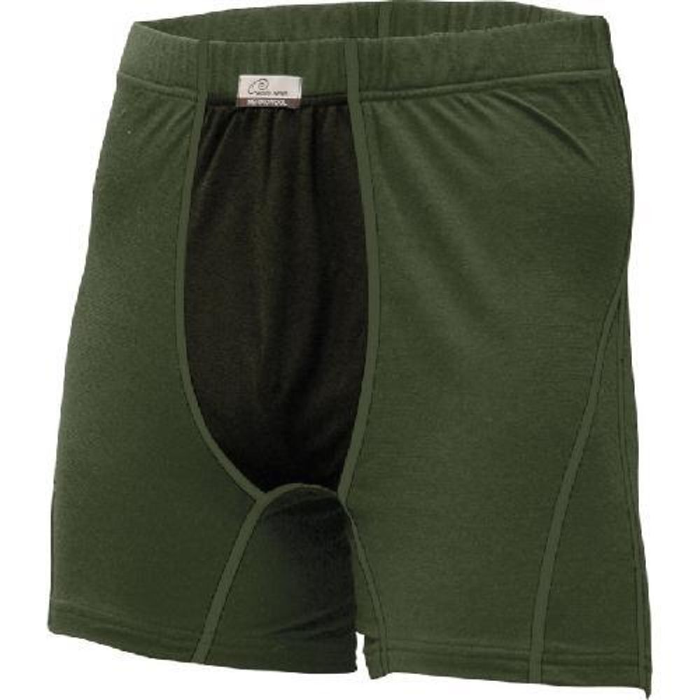 Шорты мужские NICO+/шерсть 160/ зеленый + черная полоска/ XXL, NICO+6290XXL
