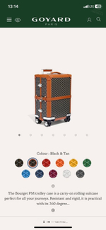 Чемодан Goyard