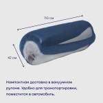 Бескаркасный диван-кровать (трансформер) BuyDream (синий)