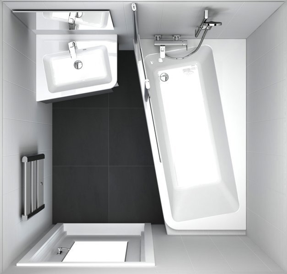 ВАННА АКРИЛОВАЯ RAVAK 10° прав.с каркасом и панелью