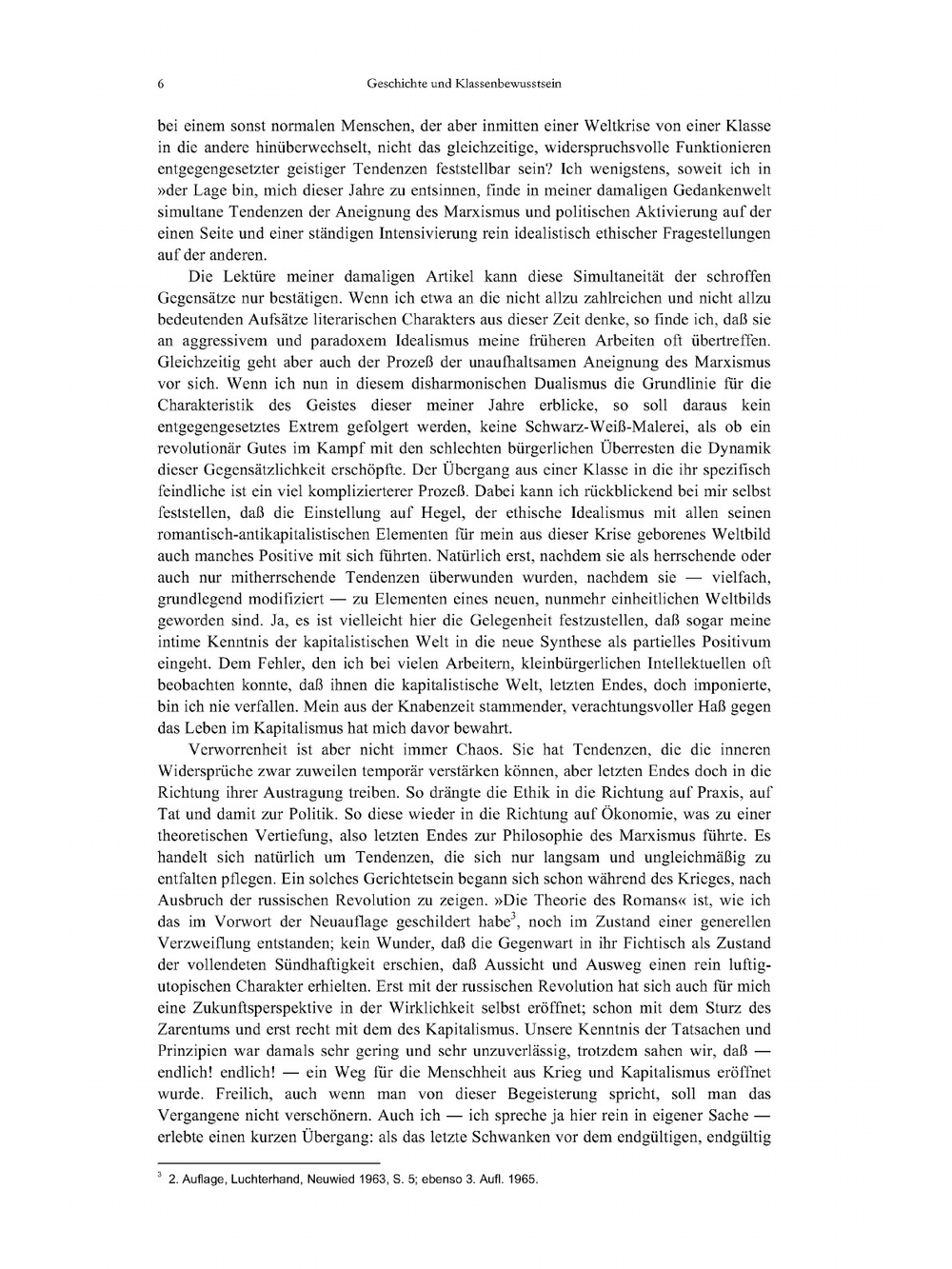 Geschichte und Klassenbewusstsein | Georg Lukacs