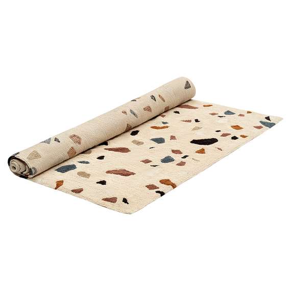 Ковер из хлопка terrazzo poetry из коллекции ethnic, 200х300 см