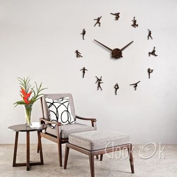 Настенные 3D часы Художественная гимнастика