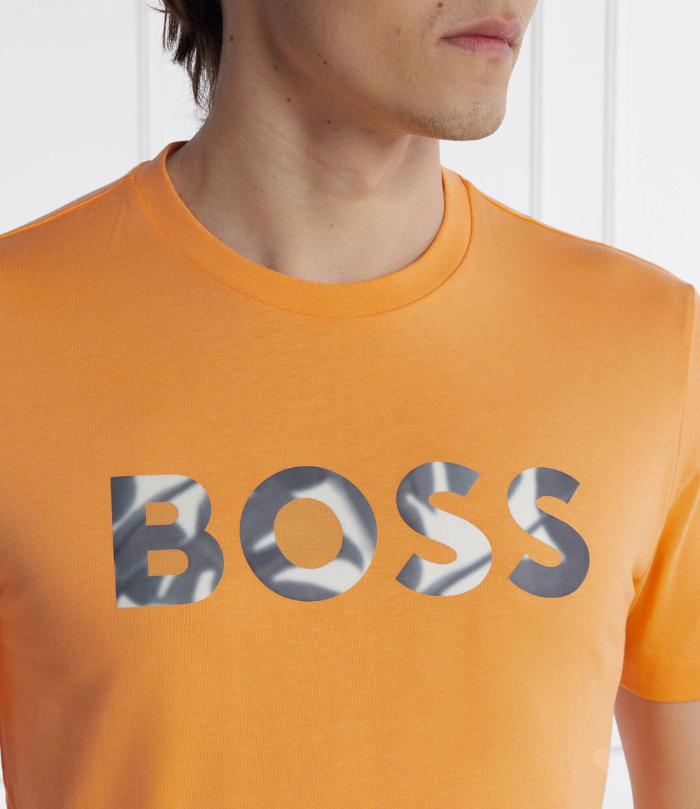 Футболка Thompson BOSS BLACK - оранжевый(50513382)