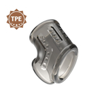 Дымчатая насадка на пенис и мошонку (Цвет: дымчатый)