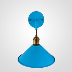 Бра С Подвесным Плафоном Braid Wall Blue By Imperiumloft