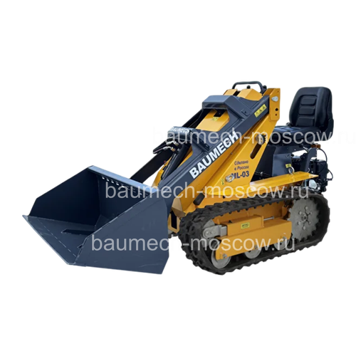 Baumech ML-03 Lite с двигателем Zongshen GB460E + ковш универсальный 110 см