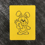 Зайка №52 с морковкой