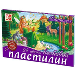 Пластилин восковой "Фантазия" 24цв. стек (Луч)