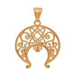 Подвеска Лунница Лады из золота