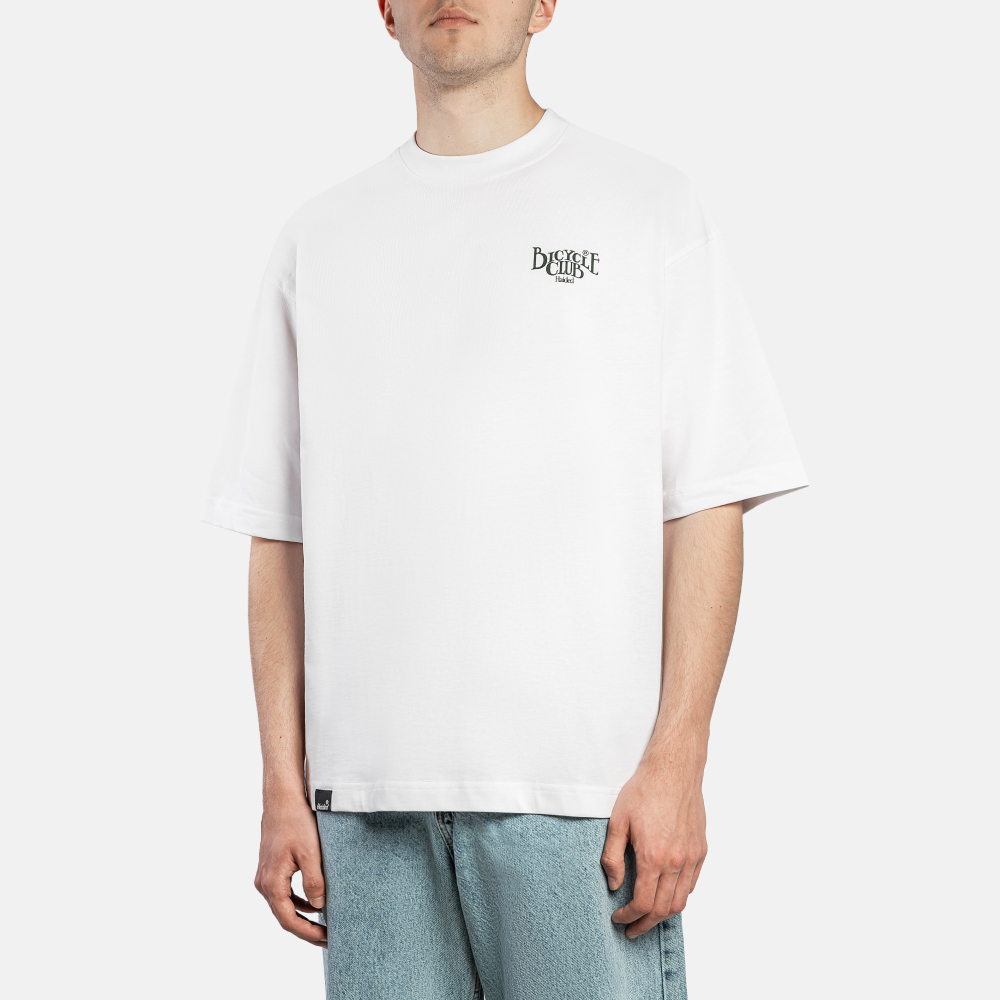 Футболка HAIDED BICYCLE CLUB White
