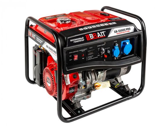 Бензиновый генератор "BRAIT" GB-5500S PRO