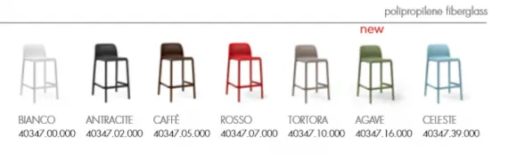 Полубарный стул Faro Mini 65 см антрацит