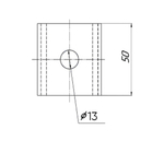 ТМС Strut Шайба U-образная M10/12 (оцинк.)
