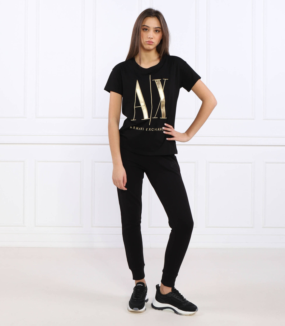 Футболка Armani Exchange - черный(8NYTMX YJG3Z)