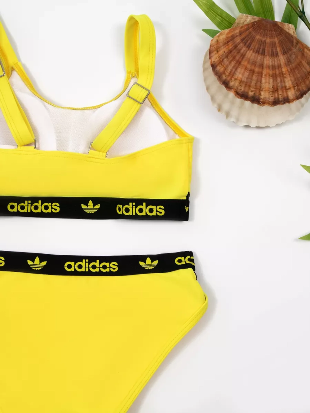 Купальник раздельный спортивный с топом Adidas