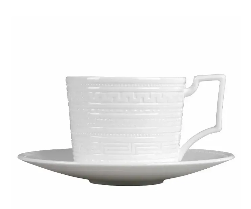 Wedgwood Чайная чашка Intaglio 220 мл с блюдцем