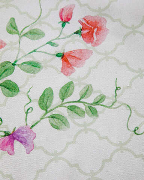 Скатерть прямоугольная 168х350см Mix&Match Home Душистый горошек