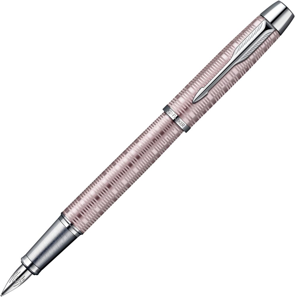 Перьевая ручка Parker IM, цвет - розовый жемчуг, перо - нержавеющая сталь
