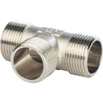 Тройник STOUT никелированный 3/4" НР
