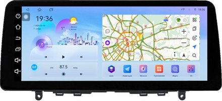 Магнитола для Mercedes-Benz C W204 2007-2011 NTG 4.0 (рамка LUX) - FarCar монитор 12.3" 2K QLED на Android 14, TS10, CarPlay, 4G SIM-слот