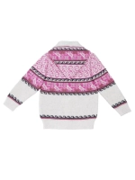 Кофта вязаная с капюшоном