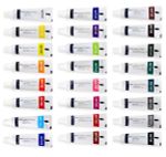 Акварель художественная Faber-Castell "Watercolours", 24цв., 9мл, туба, картон. упаковка