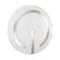 3041/DL COLOR SN 018 Светильник пластик/белый/хром LED 48Вт 3000-6500К D400 IP43 пульт ДУ/RGB/LampSmart BUTTON