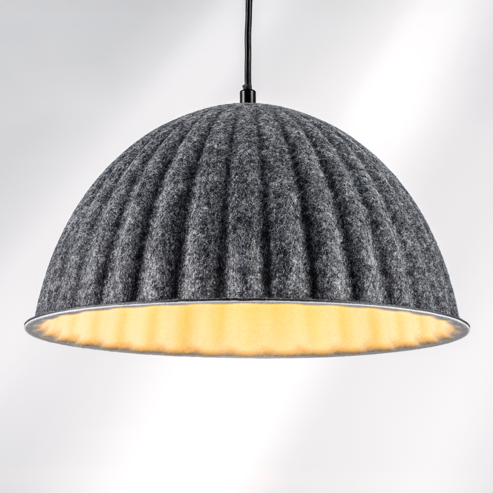 799357 Люстра FENICIA 1х12W (led) E27 ЧЕРНЫЙ/СЕРЫЙ