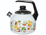 Чайник 3л со свистком "Утренний кофе"