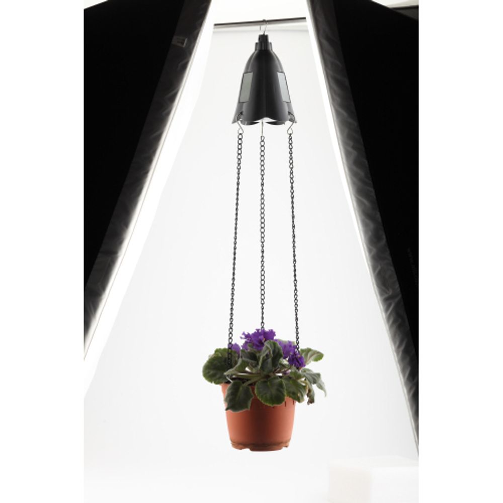 Светильник уличный ЭРА ERASF024-30 на солнечной батарее подвесной для подсветки кашпо | Садовые декоративные светильники