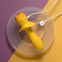 Анальный вибратор Mellow Yellow