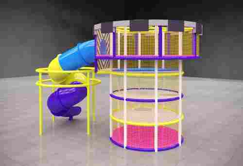 Детский игровой лабиринт «Веселая Башня Спуска»