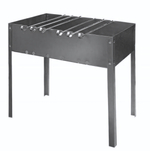 Мангал «Стандарт» 6 шампуров (коробка, 500х300х500*0,4-0,5 мм