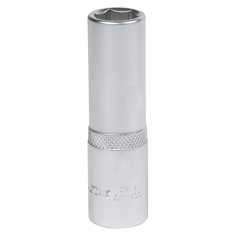 МАСТАК (001-40019) Головка торцевая глубокая шестигранная 1/2", 19 мм