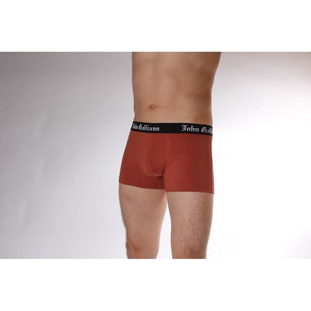 Мужские трусы боксеры John GaLLiano кирпичного цвета