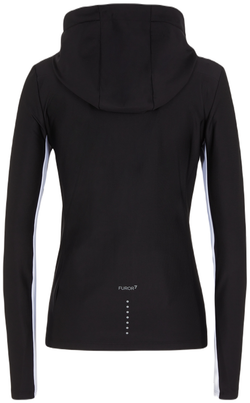 Женская теннисная куртка EA7 Woman Jersey Sweatshirt - Black