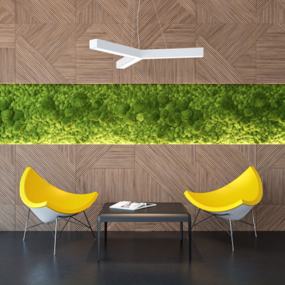 Светильник LED ЭРА Geometria SPO-141-W-40K-028 Igrek 28Вт 4000K 1900Лм IP40 600*80 белый подвесной драйвер внутри | Декоративные светильники Geometria