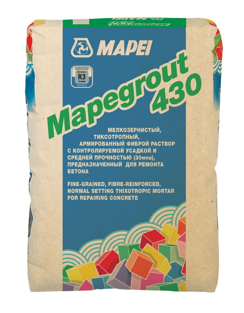 Купить MAPEGROUT 430 Ремонтная смесь /25кг/ в Ижора-Строй: Цена - 2 680 ...