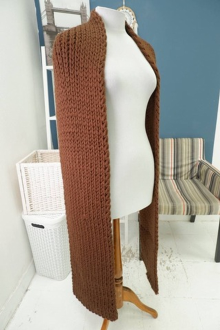 Шарф вязаный