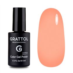 Grattol Гель-лак Color №120 Sunny Orange, 9мл
