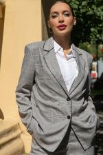 Жакет Нэри (серый/клетка) Б14111-34М LT Collection