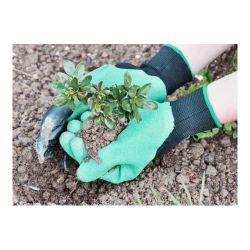 Садовые перчатки GREEN APPLE GAPK024-10 с когтем | GREEN APPLE