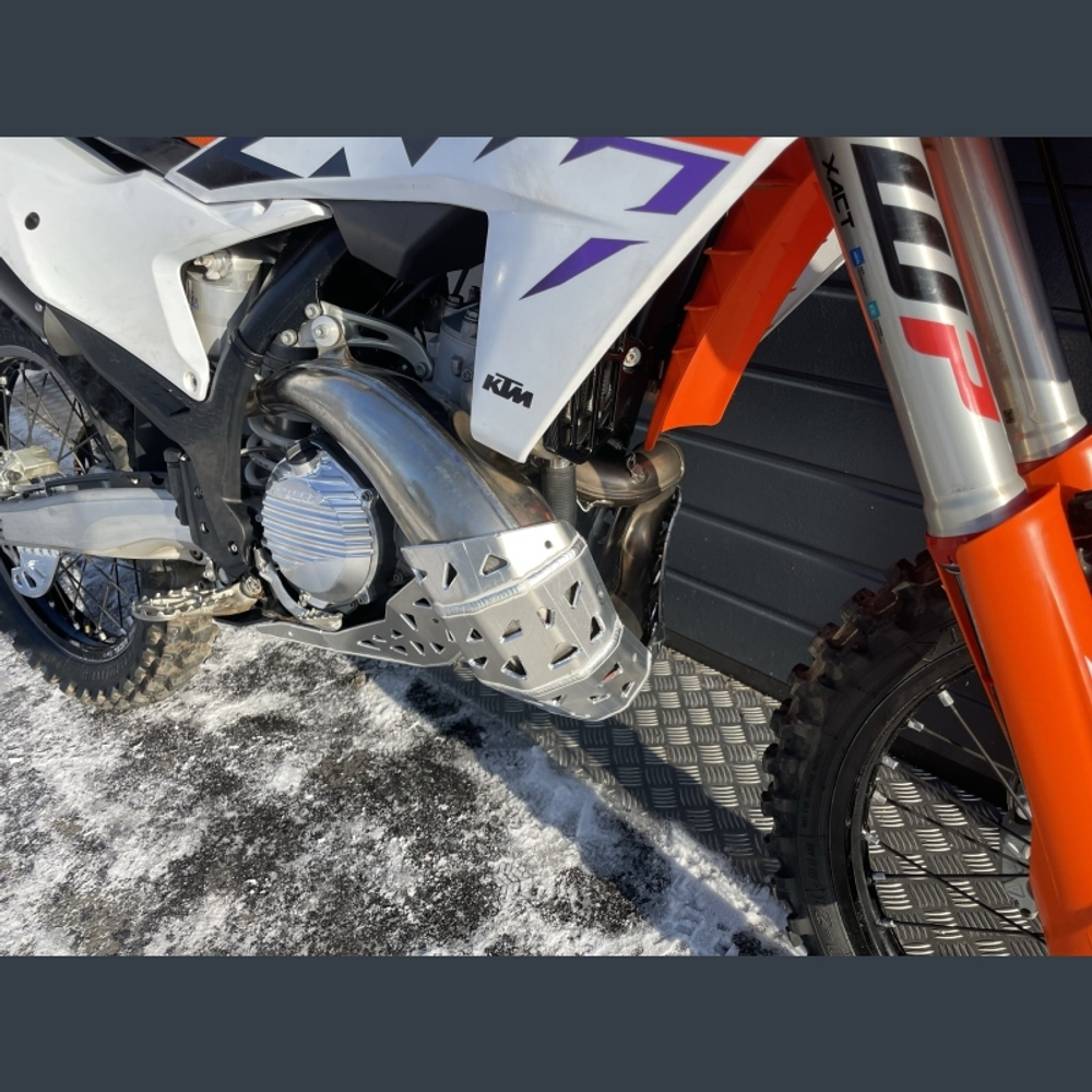 Защита картера P-tech, Защита резонатора картера P-Tech TBI Husqvarna (2024+), Gasgas